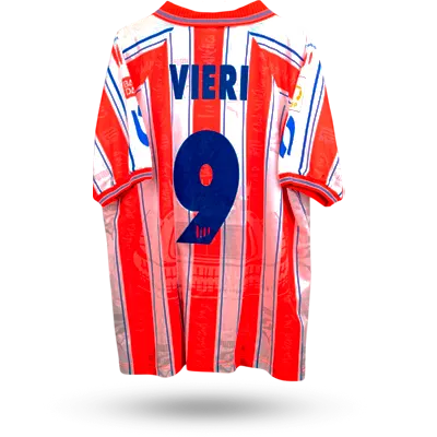 Camiseta Atlético de Madrid 1996-97 local de Vieri