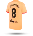 GRIEZMANN #8 tercera equipación atletico de madrid 2022 de Griezmann