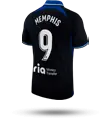 MEMPHIS #9 Camiseta atlético de madrid 2022 visitante de Memphis