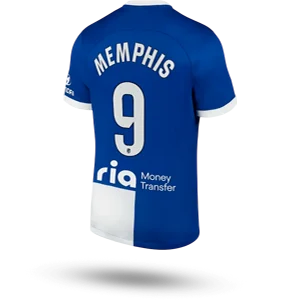 MEMPHIS #9 camisetas atlético de madrid 2023 de Memphis
