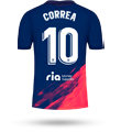 CORREA #10 Camiseta suplente atlético madrid 2021 de Correa