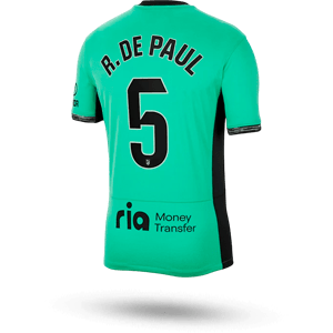 KOKE #6 tercera camiseta atlético de madrid 2023 de De paul