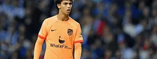 João Félix con la tercera equipación atlético de madrid 2022 23