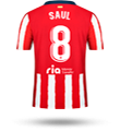 SAÚL #8 Camiseta Saúl Atlético de Madrid 2020-21 Local