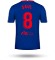 SAÚL #8 Camiseta Saúl Atlético de Madrid 2020-21 Visitante