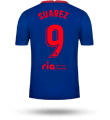 SUÁREZ #9 Camiseta Suárez Atlético de Madrid 2020-21 Visitante