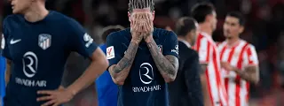 De Paul con la cuarta equipación atlético de madrid 2023