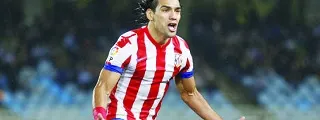 Falcao con la camiseta atleti 12 13