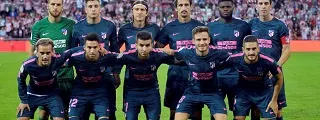 Jugadores formados con la tercera equipación atlético de madrid 2017