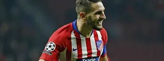 Koke con el uniforme atlético de madrid 2018 2019