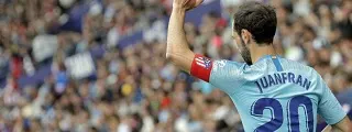 Juanfran con la segunda equipación atlético de madrid 2018