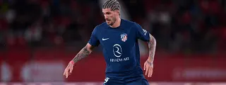 De Paul con la cuarta camiseta atlético de madrid 2023