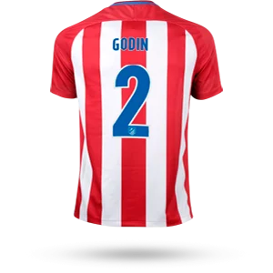 KOKE #6 camiseta atlético de madrid 2016 17 dorsal de Godin #2