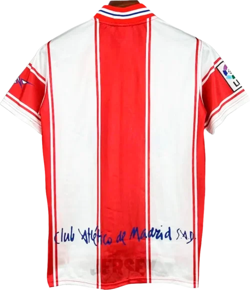 camiseta atlético de madrid 1999 reverso
