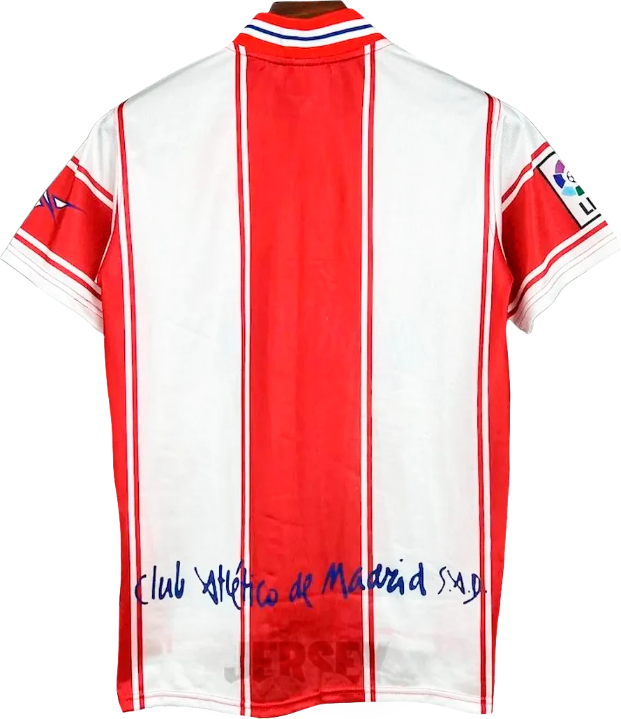 camiseta atlético de madrid 1999 reverso