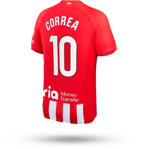 MEMPHIS #9 Camiseta Atlético de Madrid 2023 dorsal de Correa