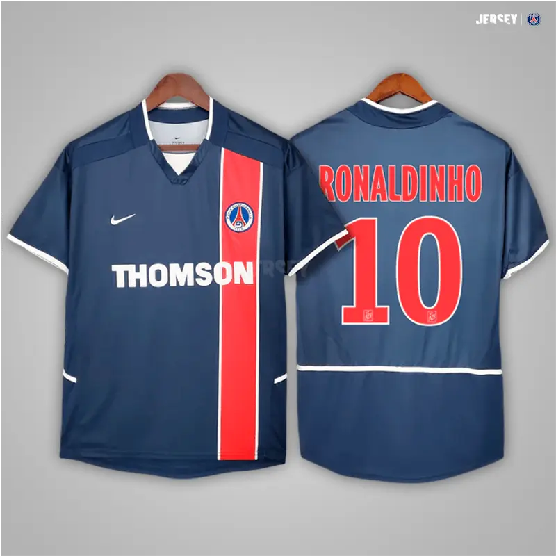 Camiseta del PSG 2002-03 local de Ronaldinho