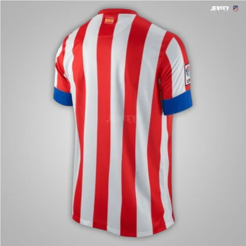 camiseta atlético de madrid 2012 reverso