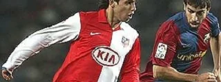 Jugador con la equipación del atleti 2006