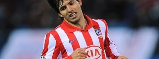 Kun Agüero con la camiseta del atlético de madrid 2009 2010
