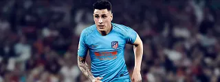 Josema con la camiseta atlético de madrid 2018 alternativa