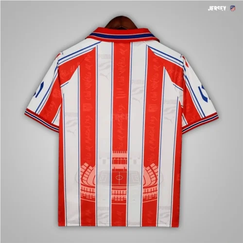 Camiseta atlético de madrid 1996-97 local reverso