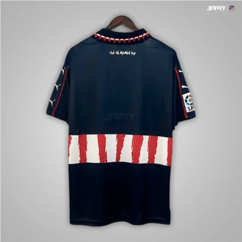 camiseta atlético de madrid 1997-98 visitante reverso