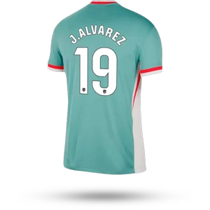 MEMPHIS #9 Camiseta Atlético de Madrid 2024-25 visitante dorsal de Julián Alvaréz