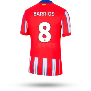 JOÃO FÉLIX #7 camiseta atlético de madrid 2024 local dorsal de Barrios