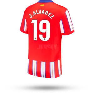 MEMPHIS #9 camiseta atlético de madrid 2024 local dorsal de Julian Alvaréz