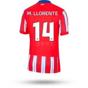 GRIEZMANN #8 camiseta atlético de madrid 2024 local dorsal de Llorente