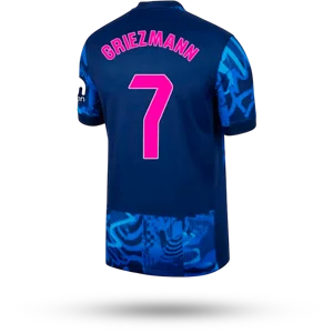 JOÃO FÉLIX #7 camiseta atlético de madrid 2024 tercera dorsal de Griezmann