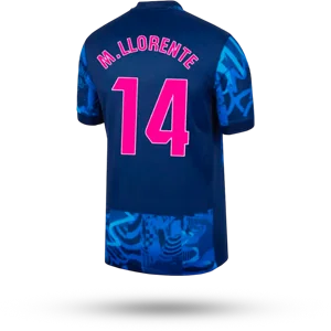 GRIEZMANN #8 camiseta atlético de madrid 2024 tercera dorsal de Llorente