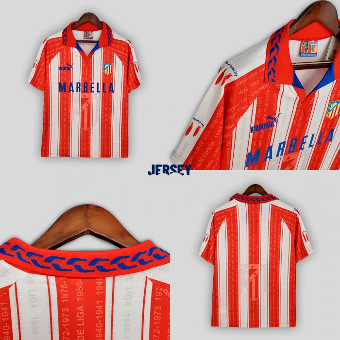 camiseta atlético de madrid 95 96
