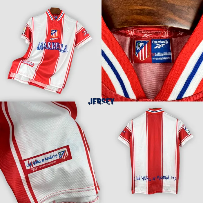 camiseta atletico de madrid 1999