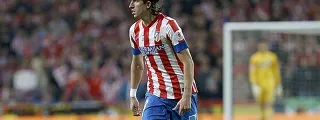 Jugador en la final de la copa del rey 2013 con la camiseta atlético 2012