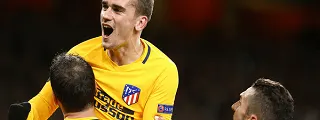 Griezmann con segunda equipación atlético de madrid 2017