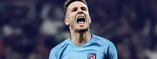 Jugador usando el uniforme visitante del atlético de madrid 2018 19