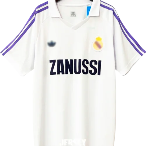 Camiseta del real madrid retro 1984