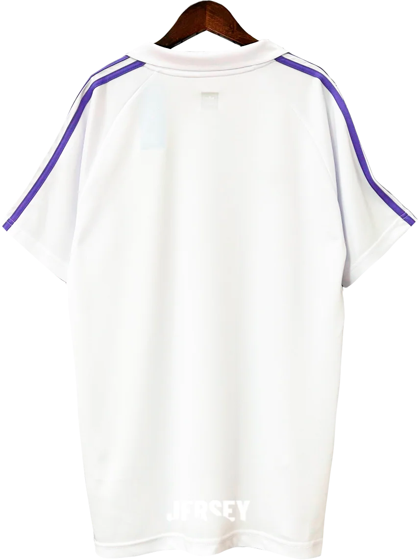 Camiseta del real madrid retro 1984 reverso