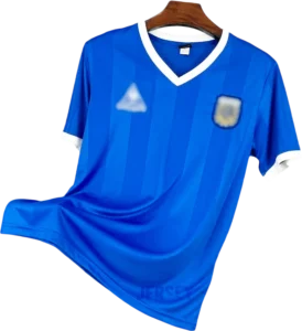 camiseta argentina 1986 visitante