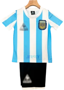 Camiseta Argentina 1986 Versión Infantil Local