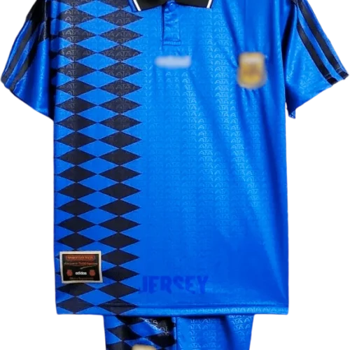 camiseta argentina 1994 visitante versión infantil
