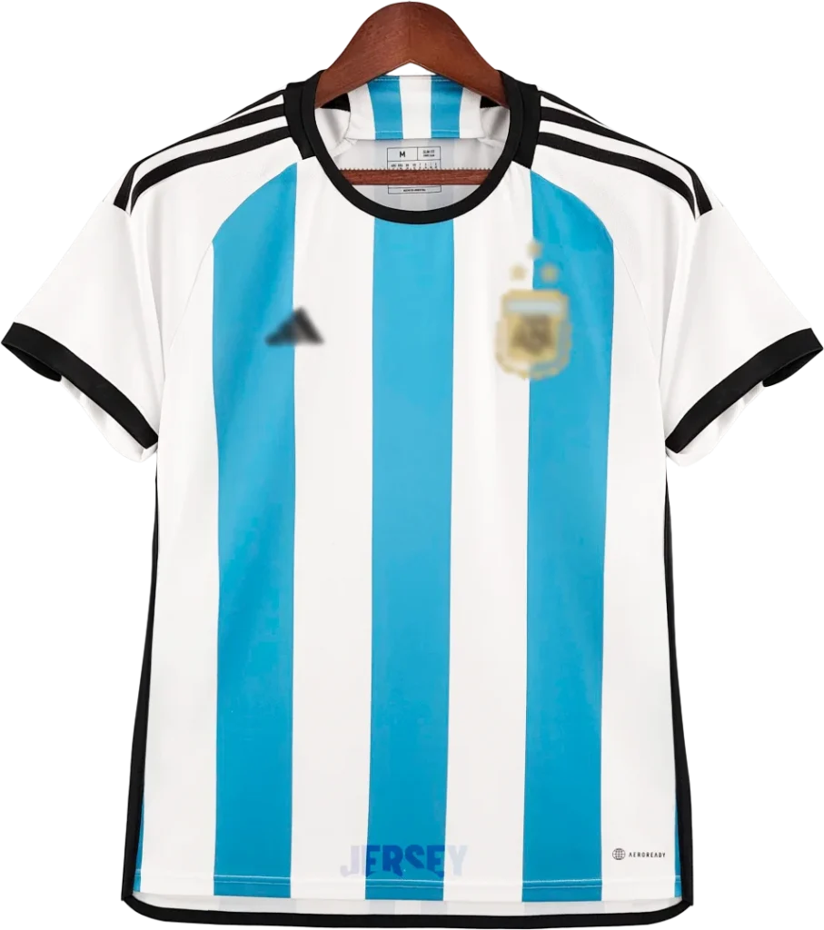 Camiseta Argentina 2022 Tres Estrellas Local