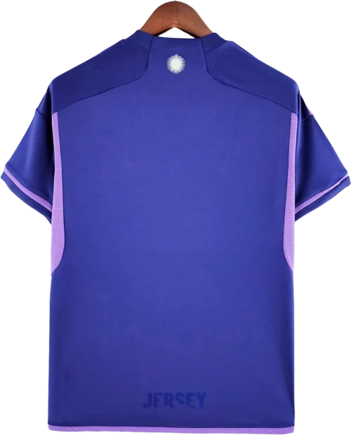 camiseta argentina 2022 visitante reverso