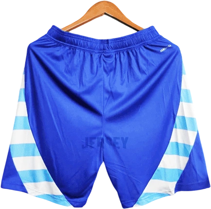 pantalón corto argentina 2024 visitante reverso