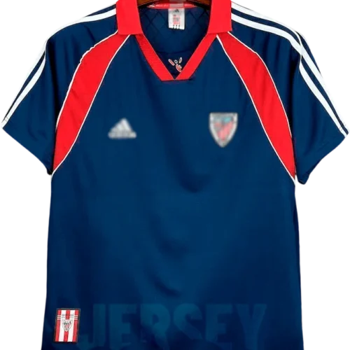 camiseta athletic club 1999 00 visitante