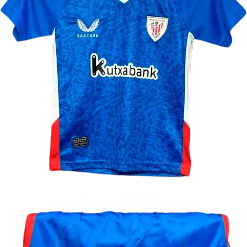 camiseta athletic club 2024 25 versión infantil visitante
