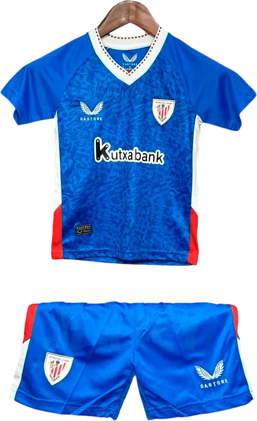 camiseta athletic club 2024 25 versión infantil visitante