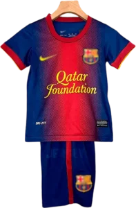 camiseta retro barcelona 2012-13 versión infantil